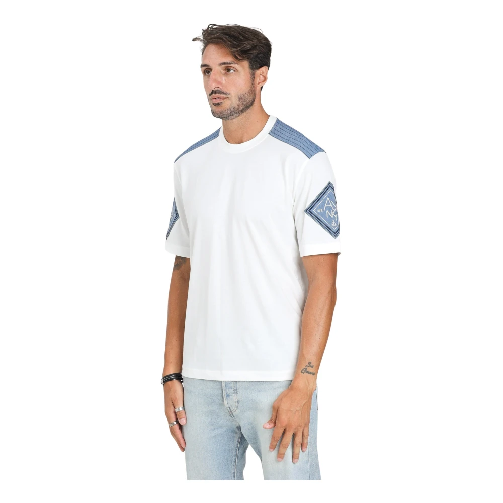 Armani Exchange Herren Beige Oberteile, Sgröße: