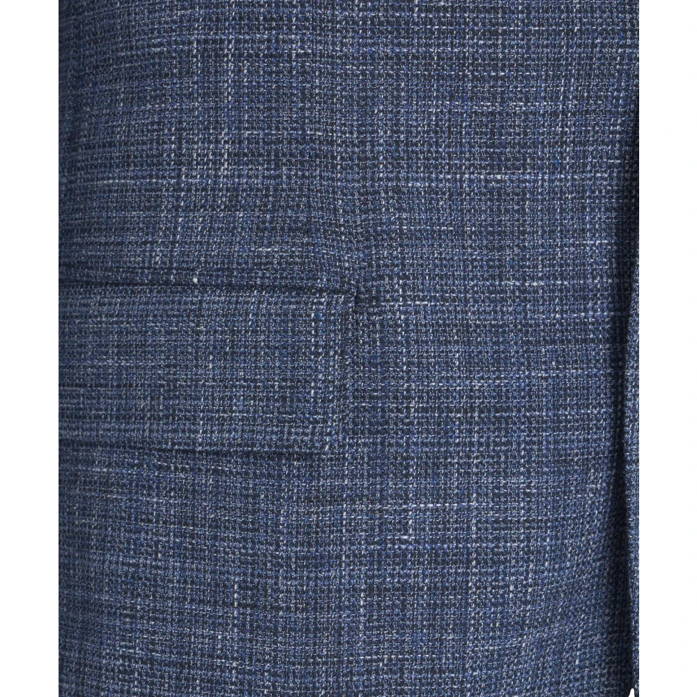 Tagliatore Herenkleding Blazer Blauw Ss25 Blue Heren