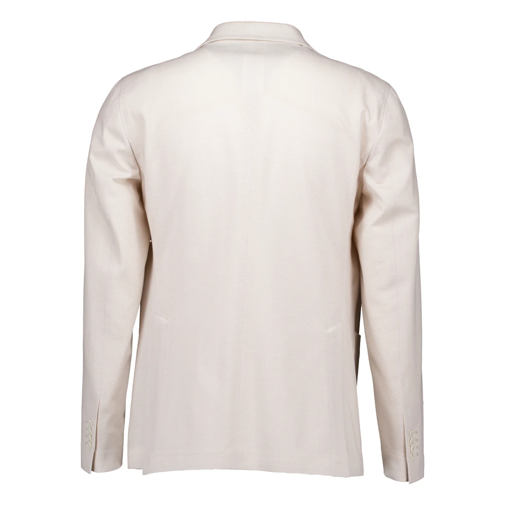 Tagliatore colberts ecru Beige Heren