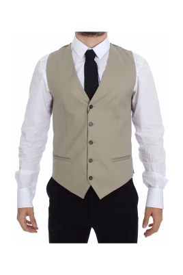 Bomulls Väst Blazer Jacka