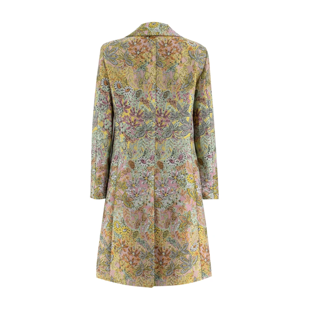ETRO Op Maat Gemaakte Paisley Print Jas Green Dames