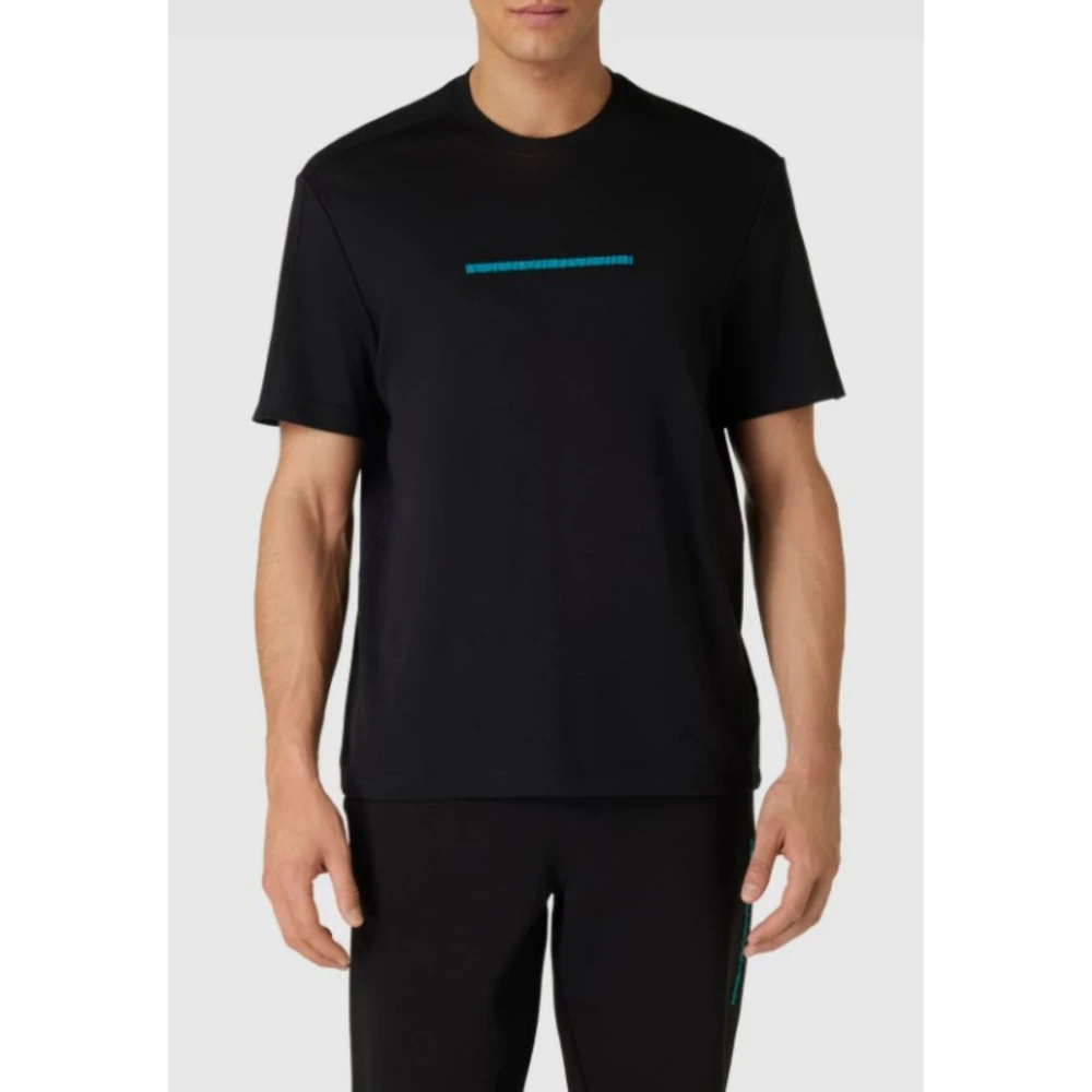 Calvin Klein Geëmbosseerd Logo Heren T-shirt Black Heren
