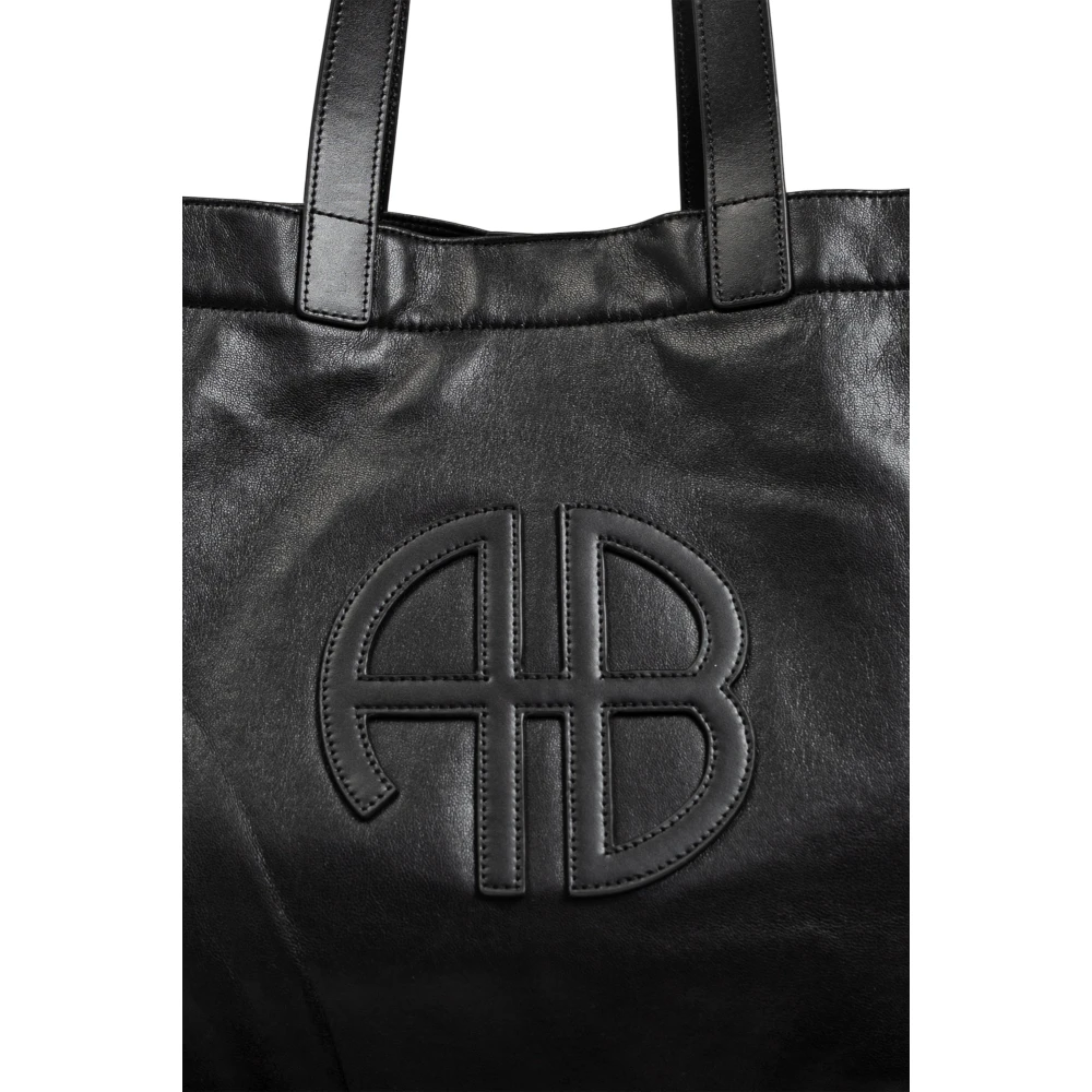 Anine Bing Shopper tas Black Dames