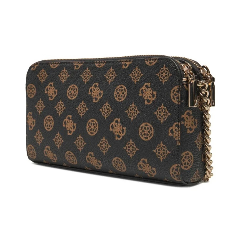 Guess Eco Erica Crossbody Tas Brown Dames