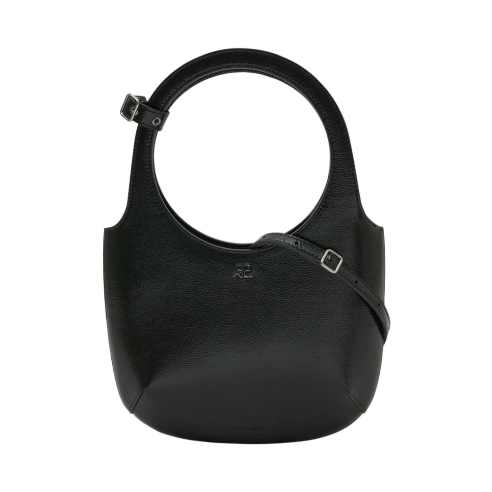 Courrèges Women's Black Handbags, One Size, Handbag