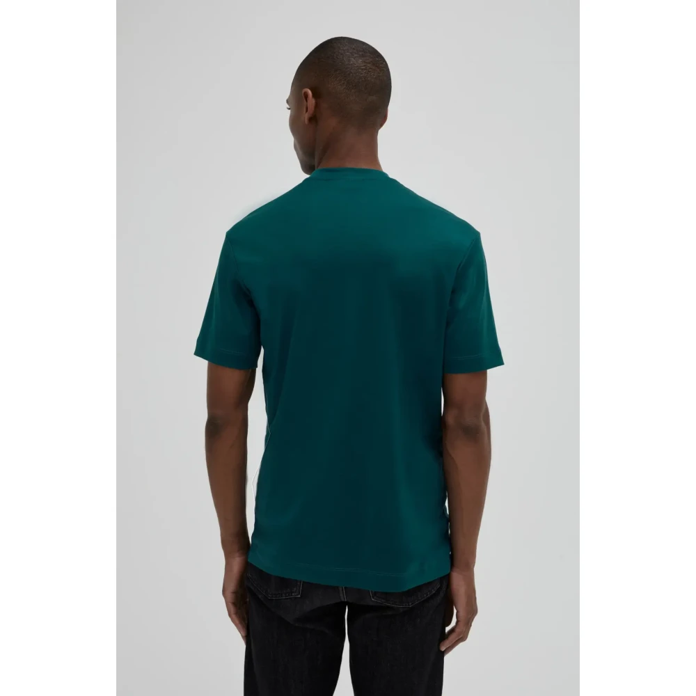 Valenza Interlock Supima T-shirt in Petrol Green Heren