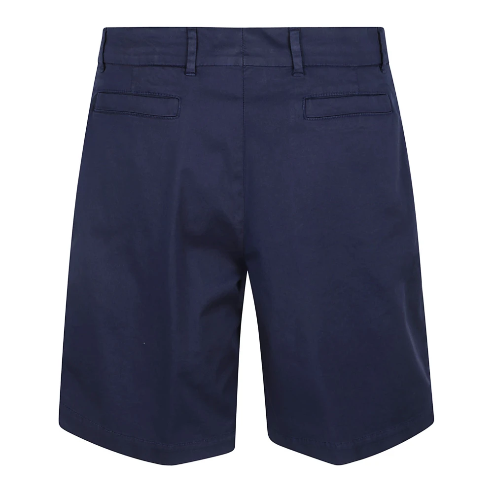 BRUNELLO CUCINELLI Comfortabele Bermuda Shorts voor Mannen Blue Heren