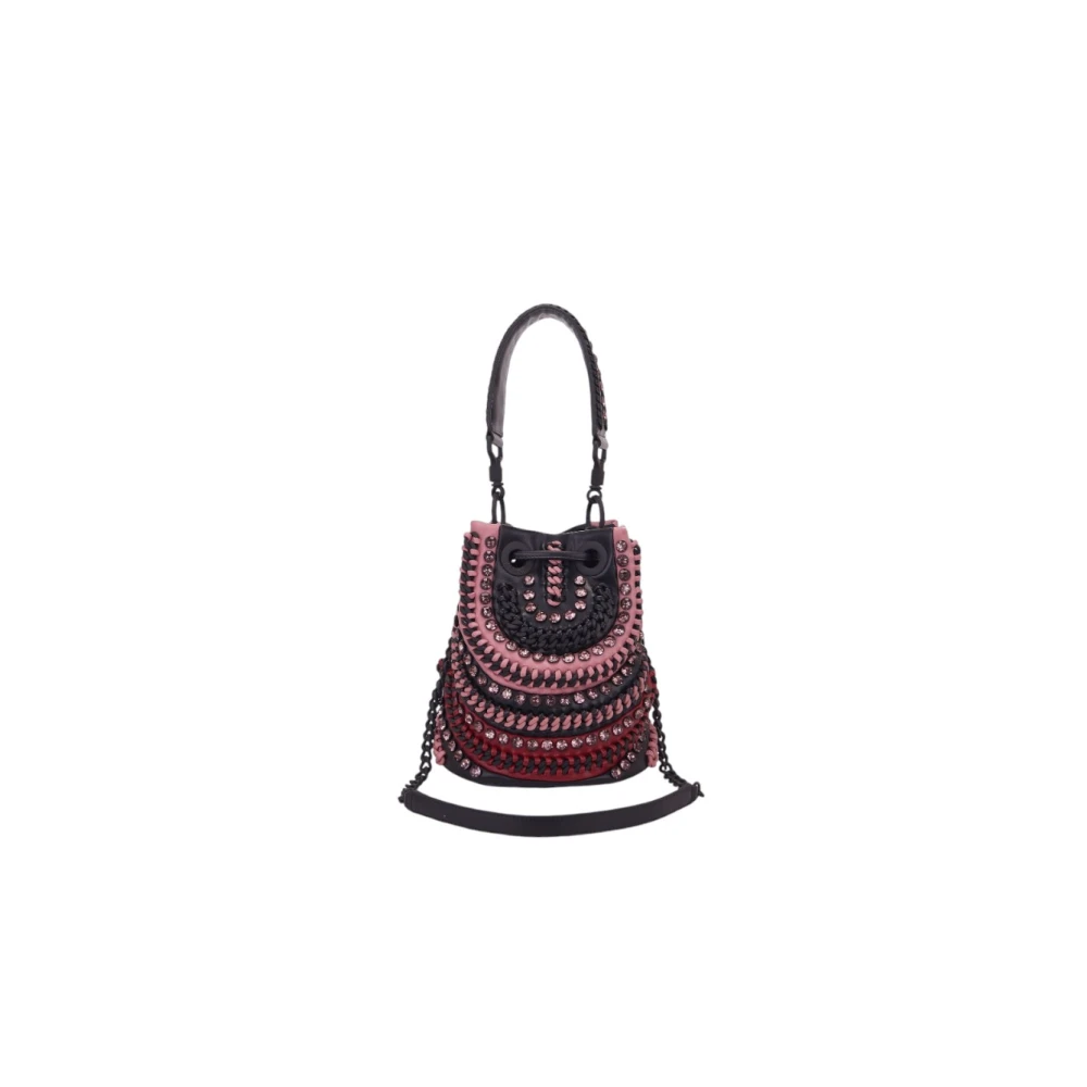 La Carrie Stijlvolle Leren Tas Multicolor Dames