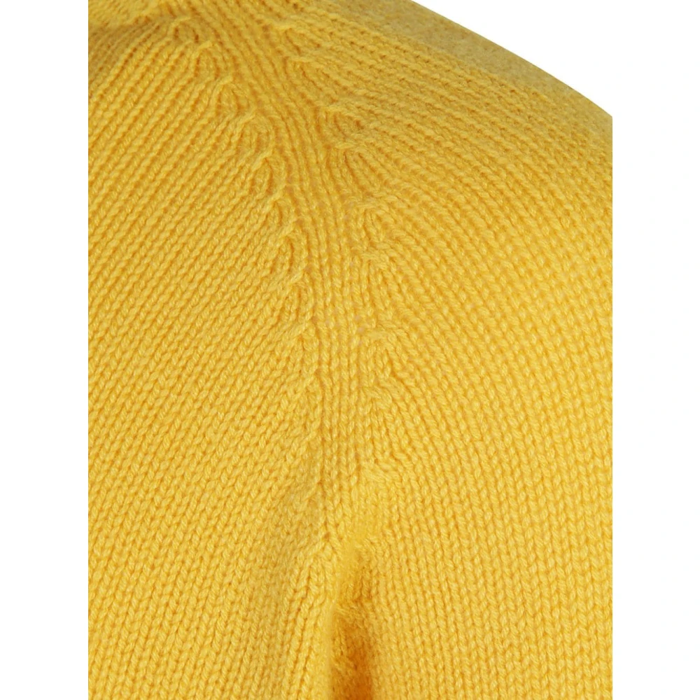 Tagliatore Gele Sweatshirt Aw24 Yellow Heren