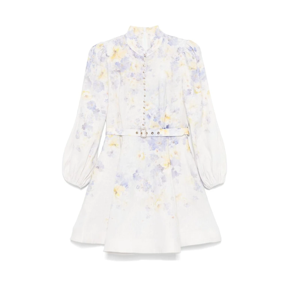 Zimmermann Lila Paarse Knoopjurk Multicolor Dames