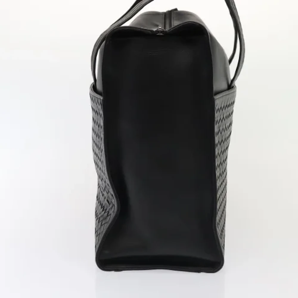 Bottega Veneta Vintage Pre-owned Leather totes Black Dames