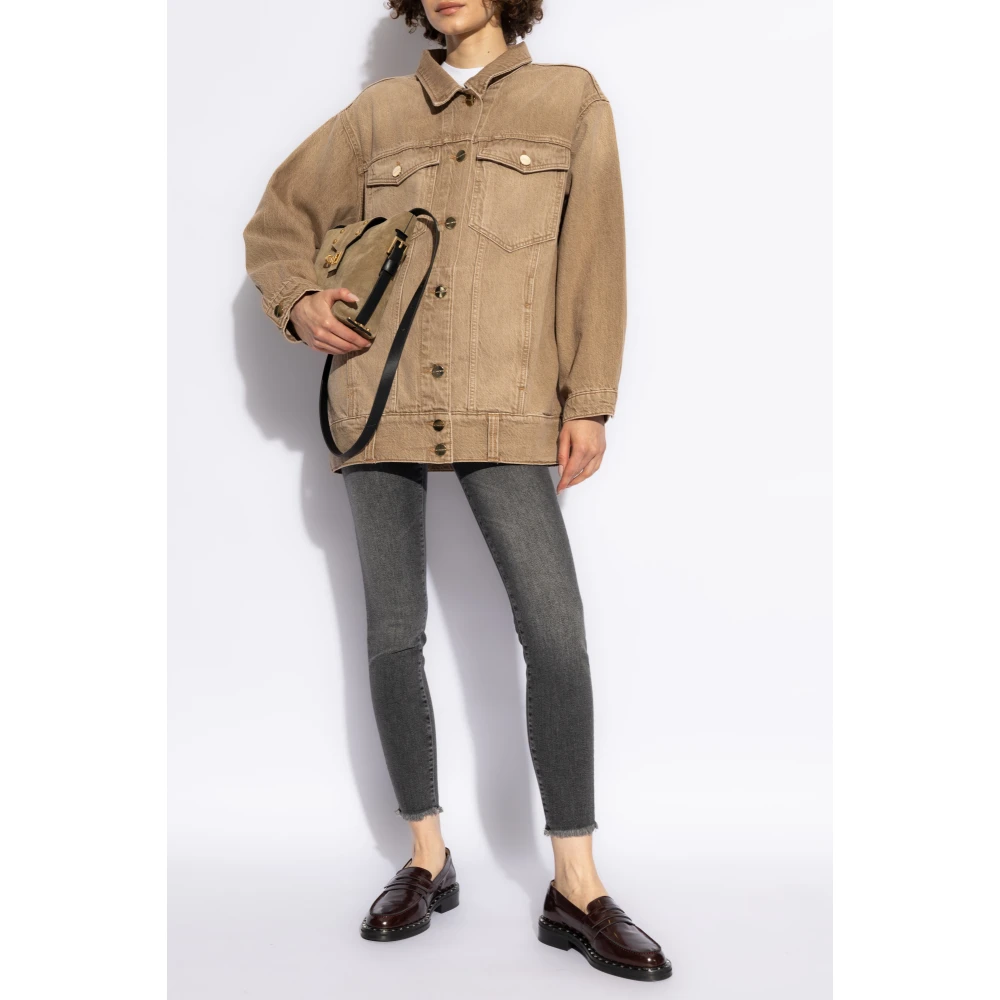 AllSaints Miller slim jeans Gray Dames