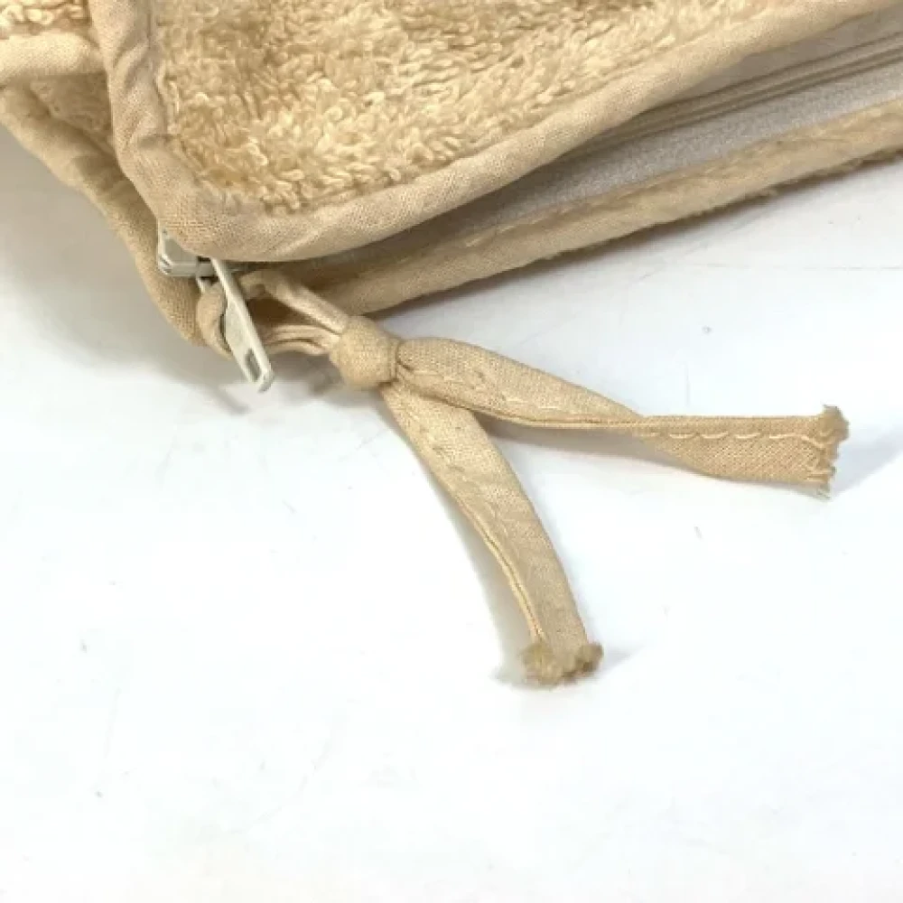 Hermès Vintage Pre-owned Fabric pouches Beige Dames