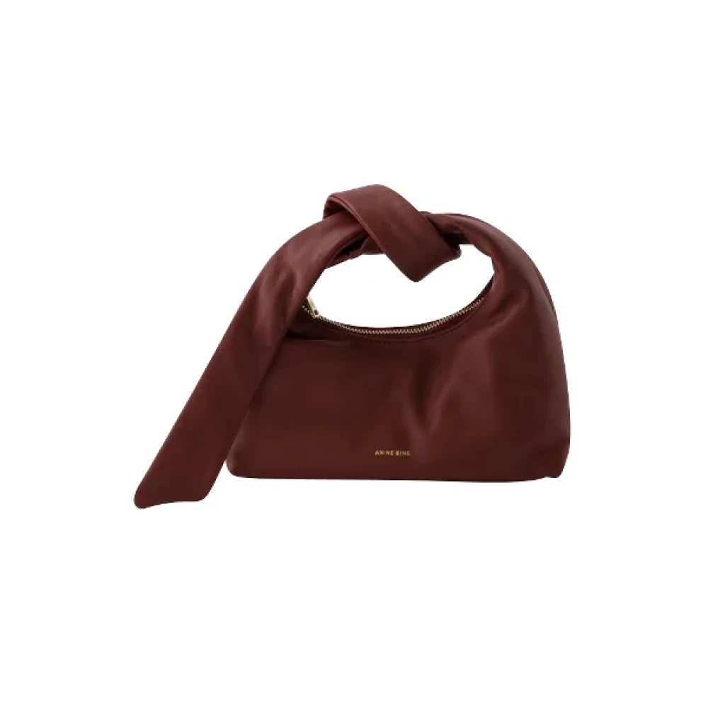 Anine Bing Leather handbags Red Dames