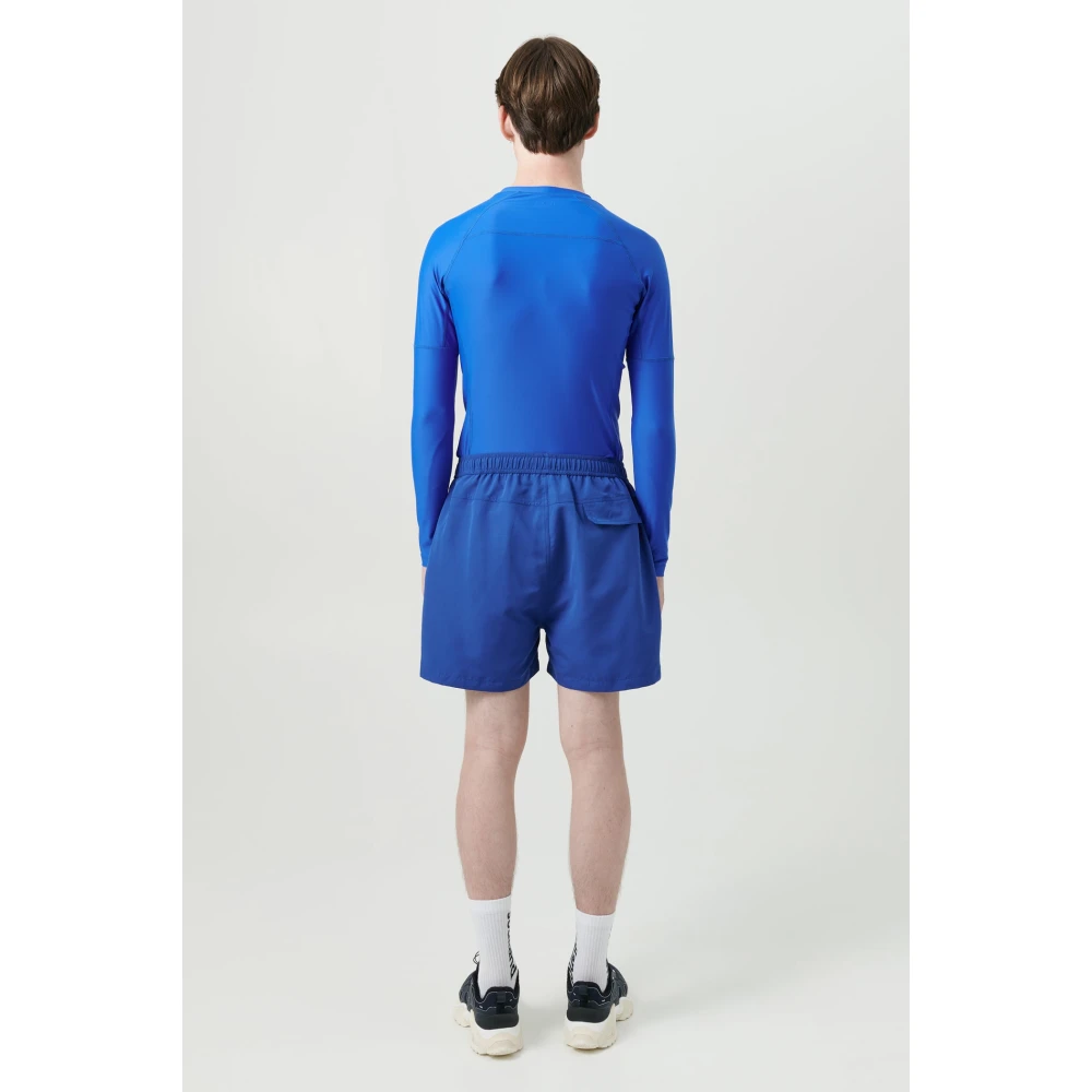Soulland Relaxte zwemshorts met waterafstotende behandeling Blue Unisex