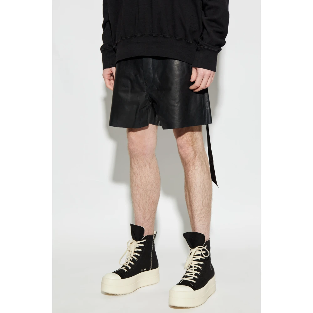 Rick Owens Geth Cutoffs Black Heren