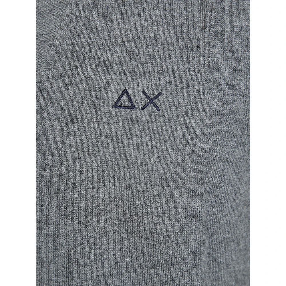 Sun68 Effen Vest Gray Heren
