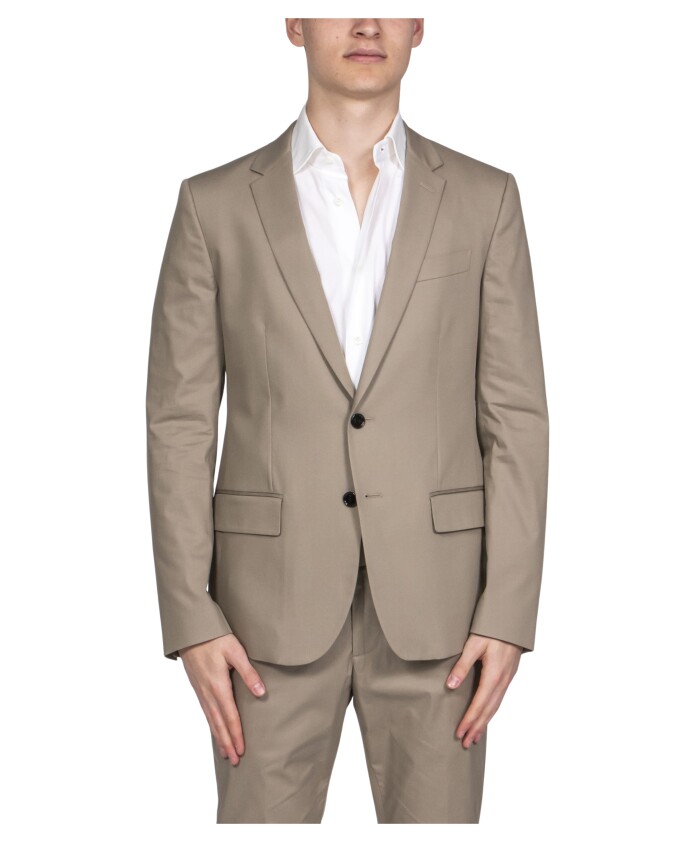 blazer-slim-en-coton-et-soie