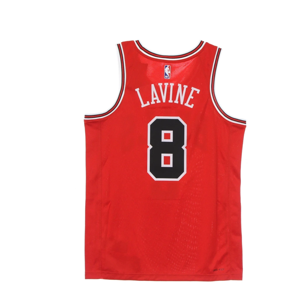 Nike Basketbal Tanktop Zach Lavine Icon Edition Red Heren