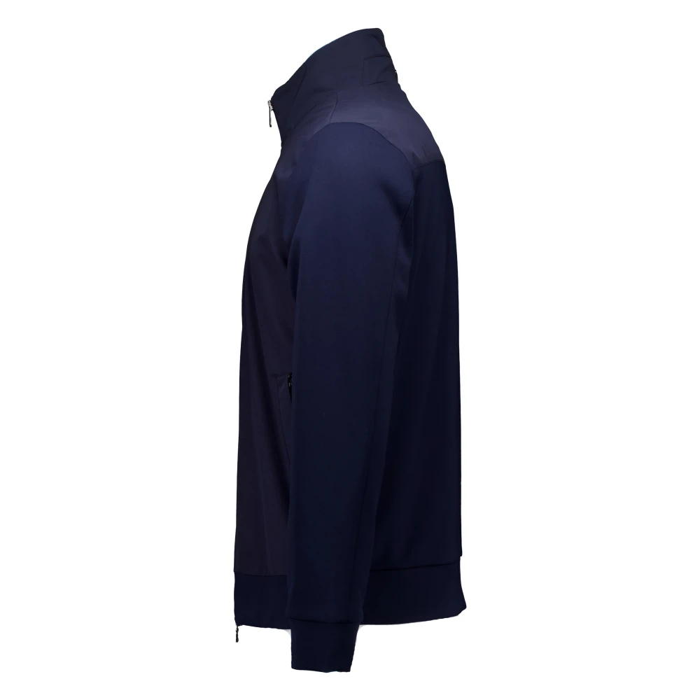 PAUL & SHARK Zachte rits windjack donkerblauw Blue Heren