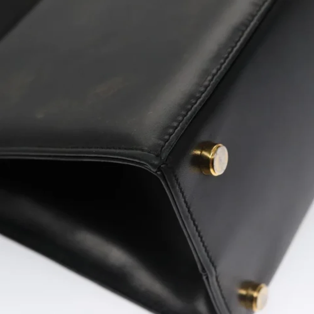 Salvatore Ferragamo Pre-owned Leather handbags Black Dames
