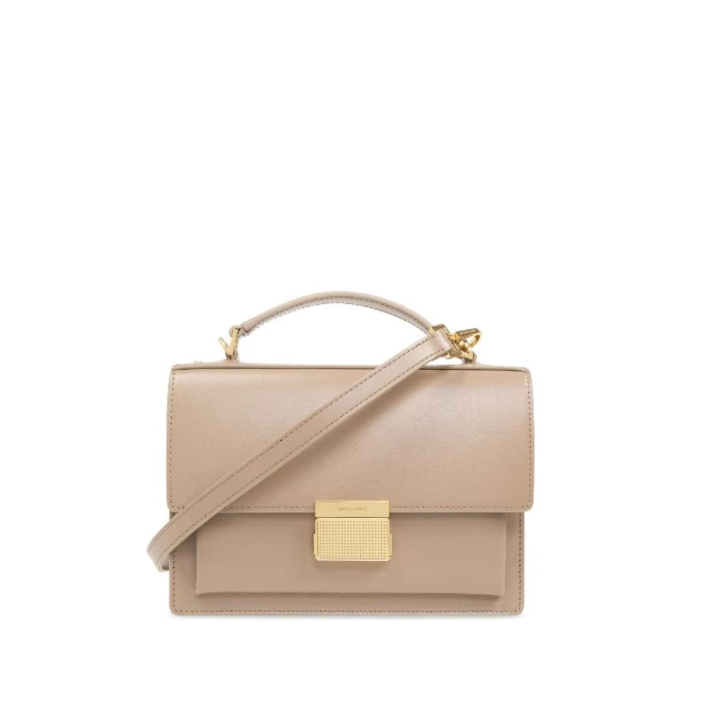 Golden Goose Venezia Tas met Gouden Details Beige Dames