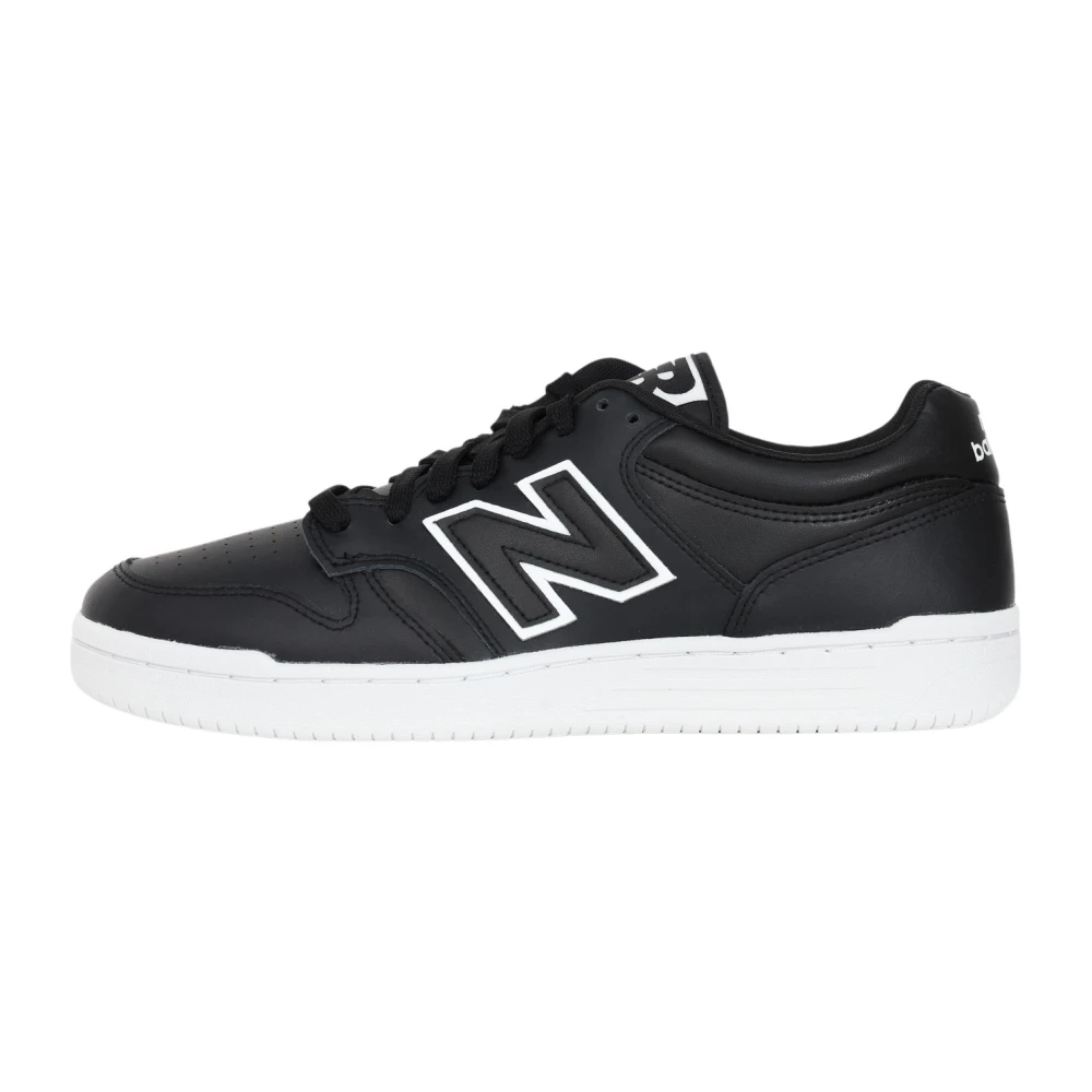 New Balance -grijze leren sneakers Heren Schoenen Zwart
