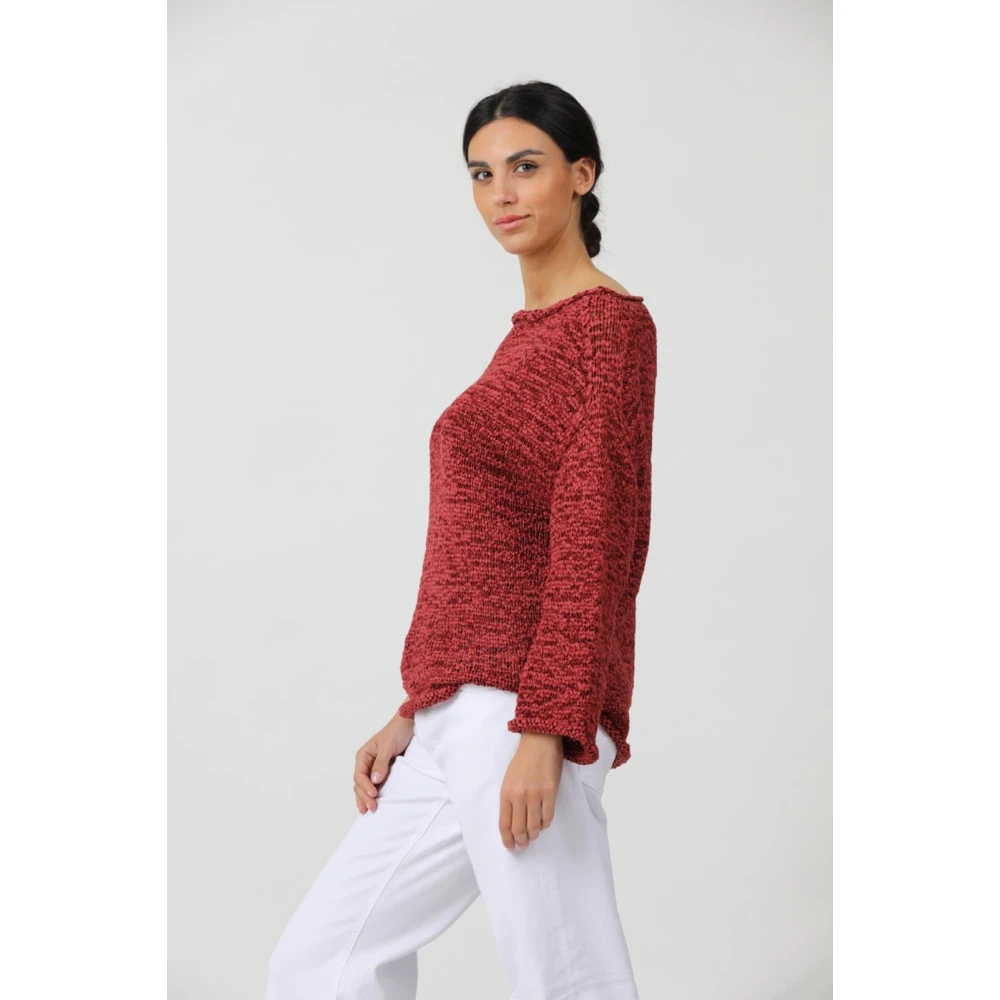 Alpha Studio Stijlvolle Shirt Brown Dames