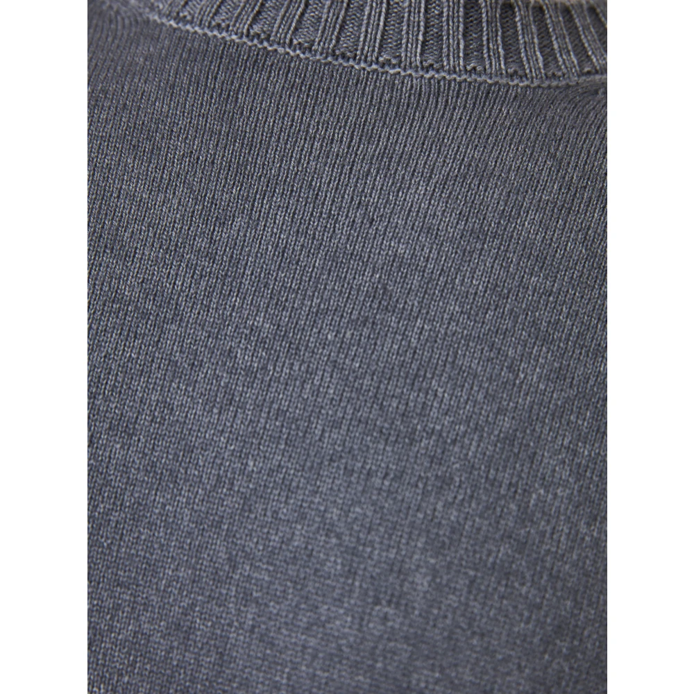 Gran Sasso Luxe Wol Kasjmier Gebreide Kleding Gemaakt in Italië Gray Heren