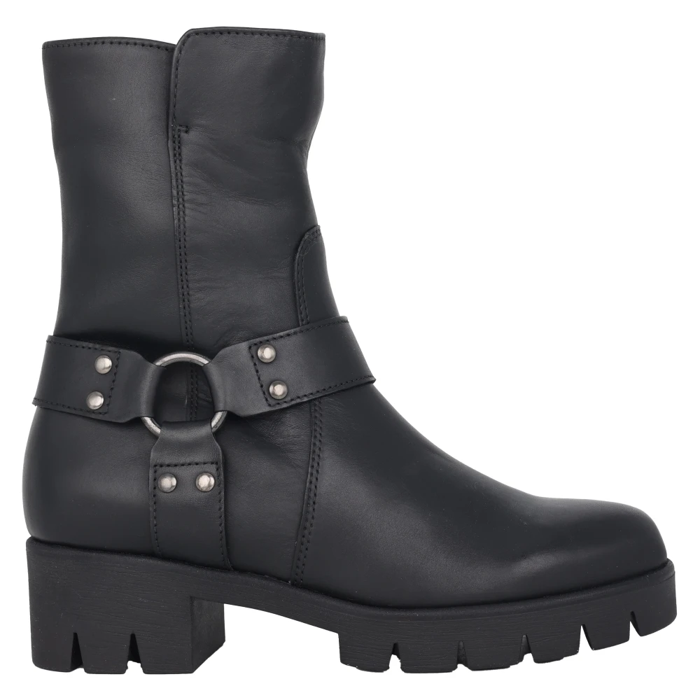 Gabor Vrouw Zwart Schoenen Dames, 36 Eu, Leer, Biker Boot