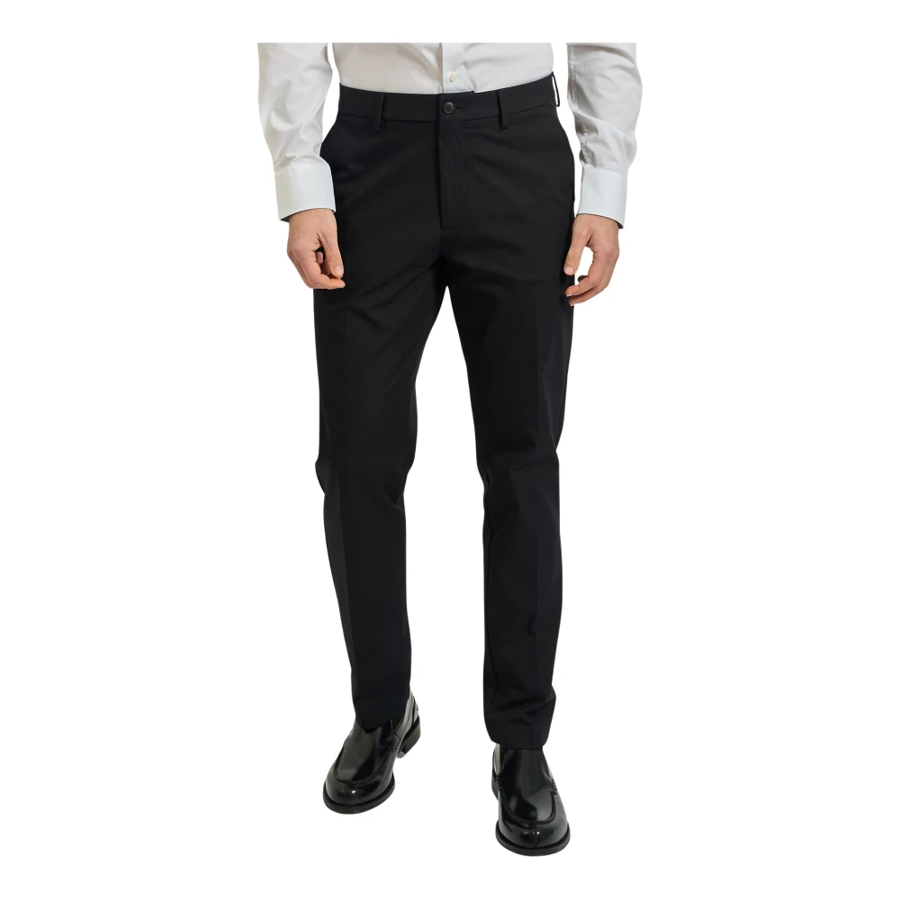 Boss Uomo Nero Pantaloni, W38, New,