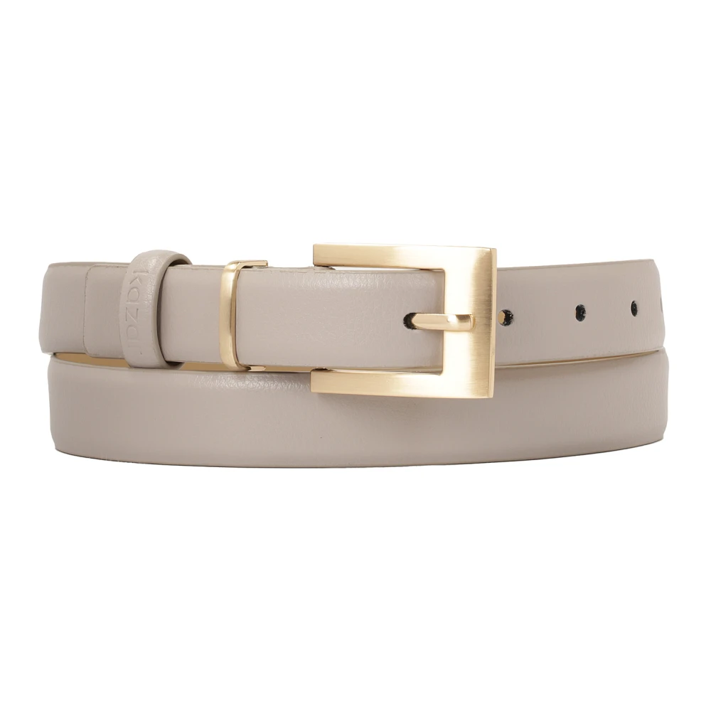 Kazar Grijze leren band Gray Dames
