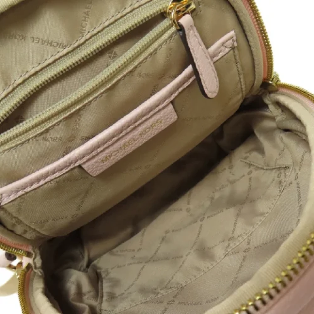 Michael Kors Pre-owned Leather backpacks Pink Dames