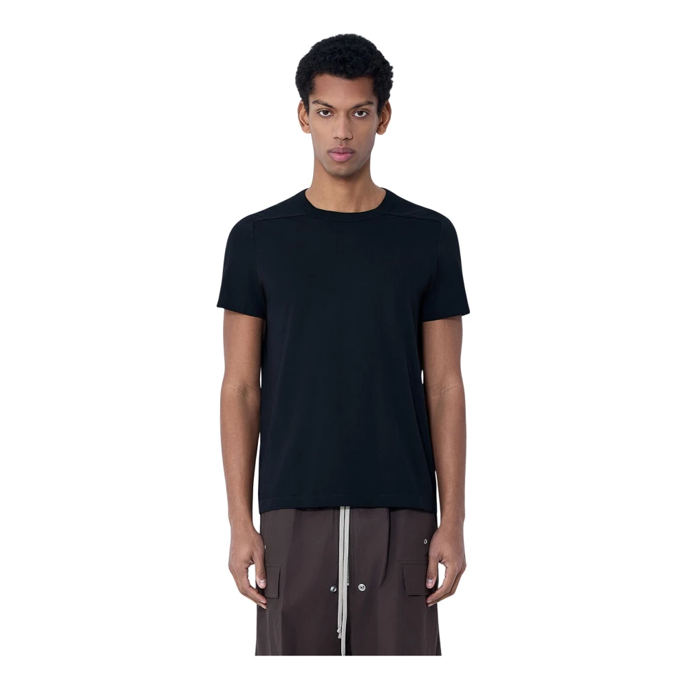 Rick Owens Black T-Shirts, Male, Xl, Level T-Shirt