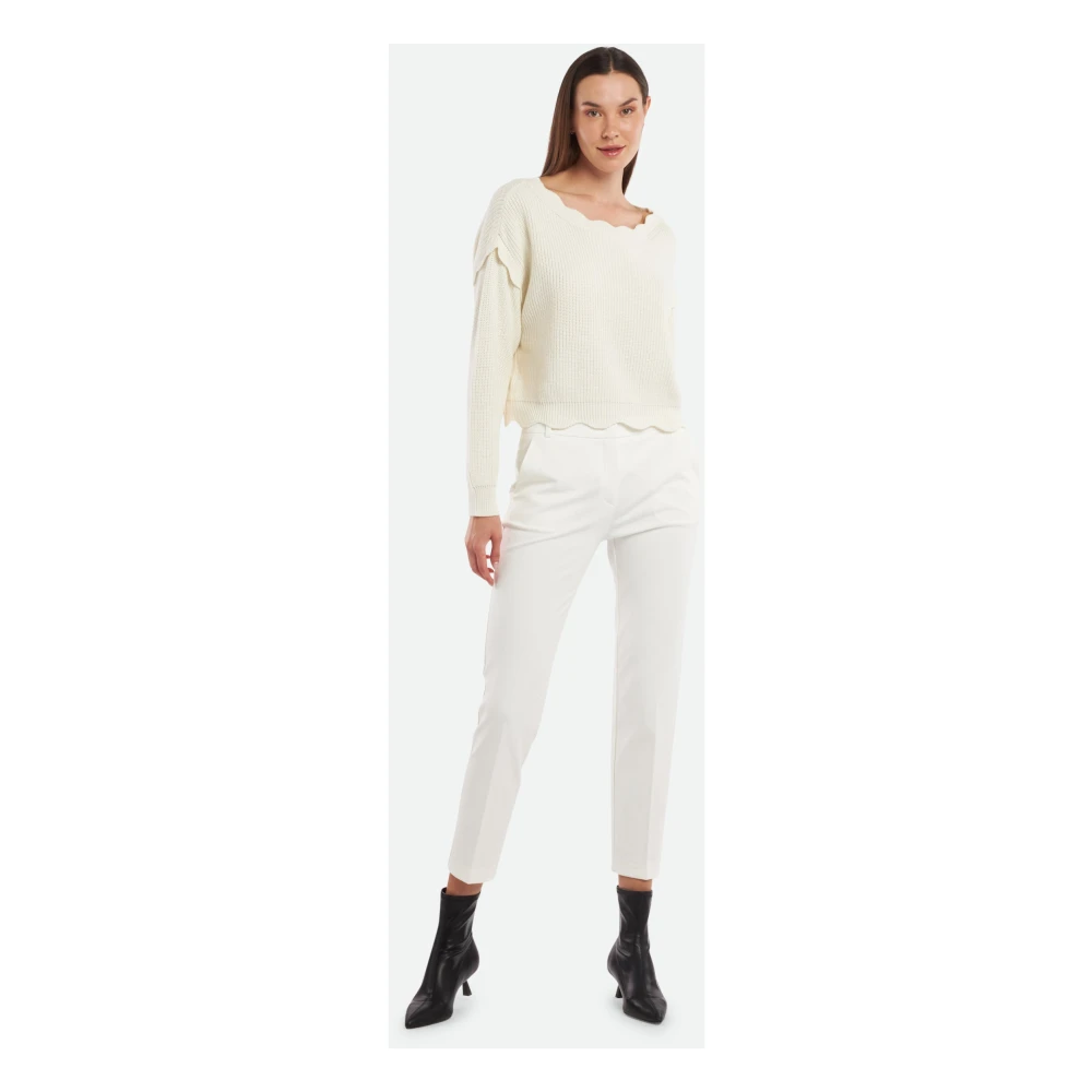 Twinset Sneeuw Trui Beige Dames