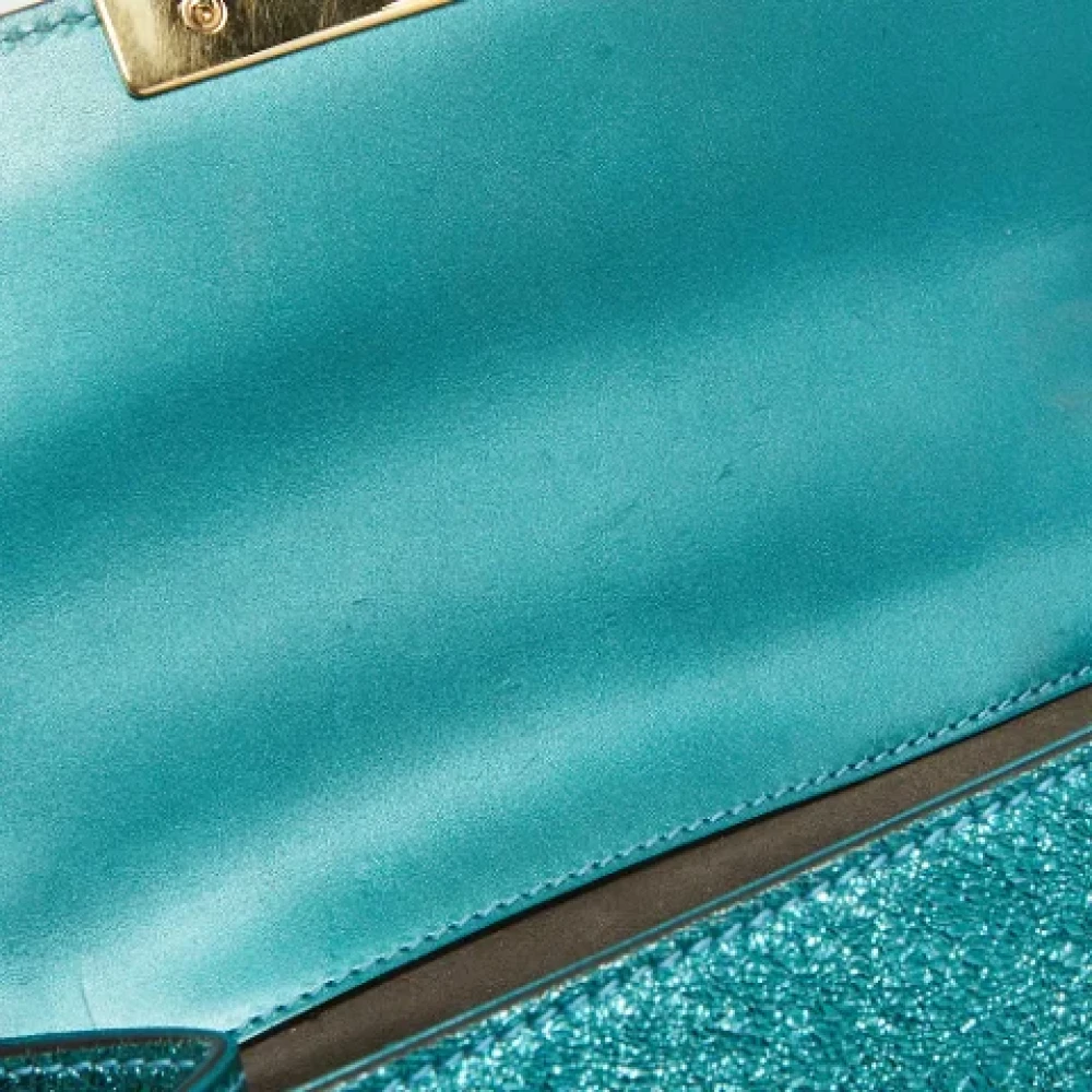 Gucci Vintage Pre-owned Leather gucci-bags Green Dames