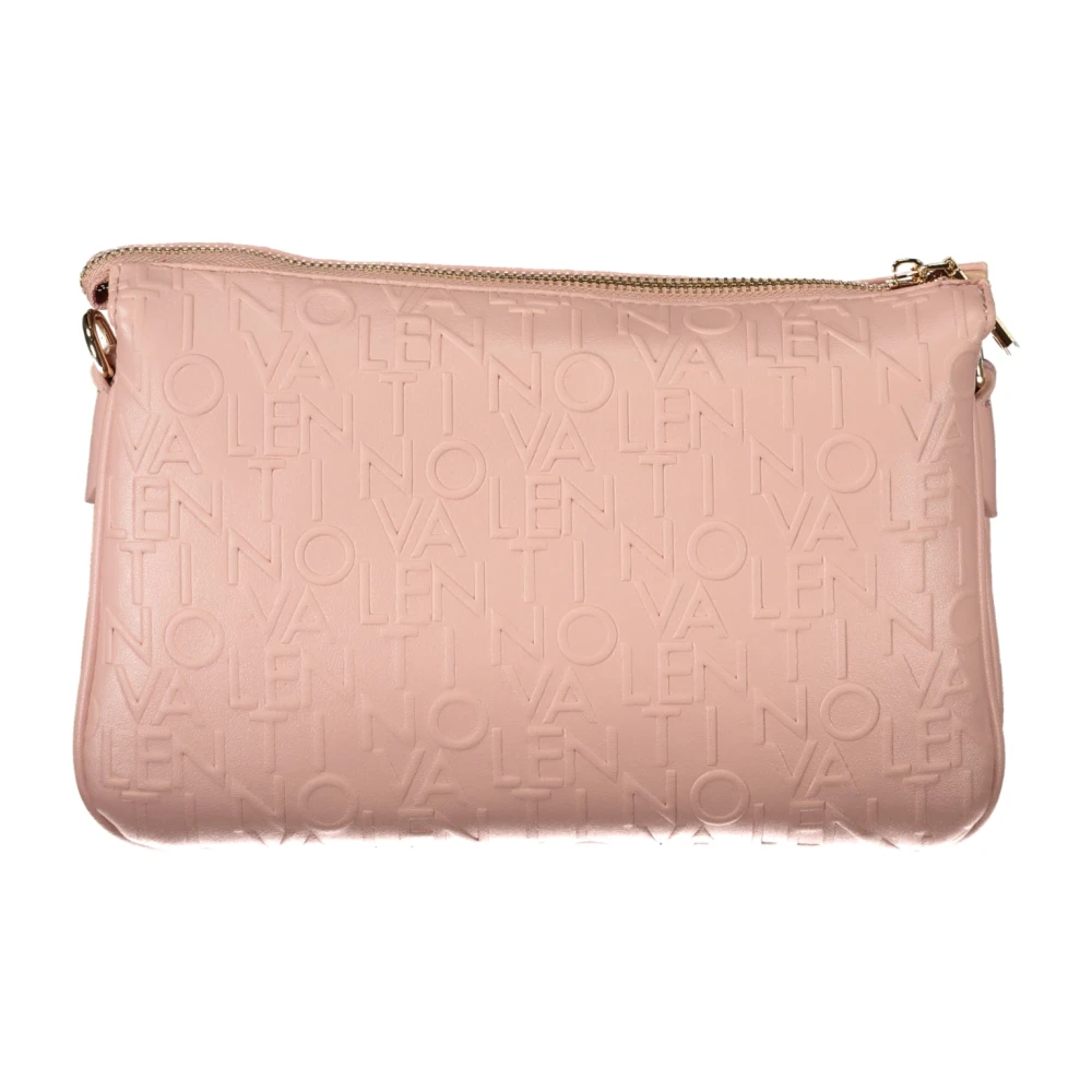Valentino by Mario Valentino Roze Dames Schoudertas Contrast Details Pink Dames