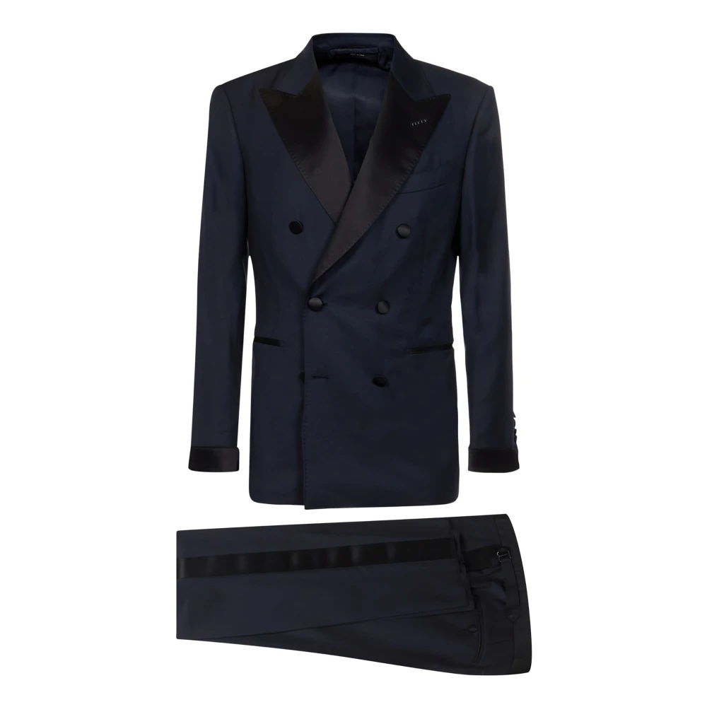 Suits > Suit Sets > Double Breasted Suits - - Tom Ford - Modalova