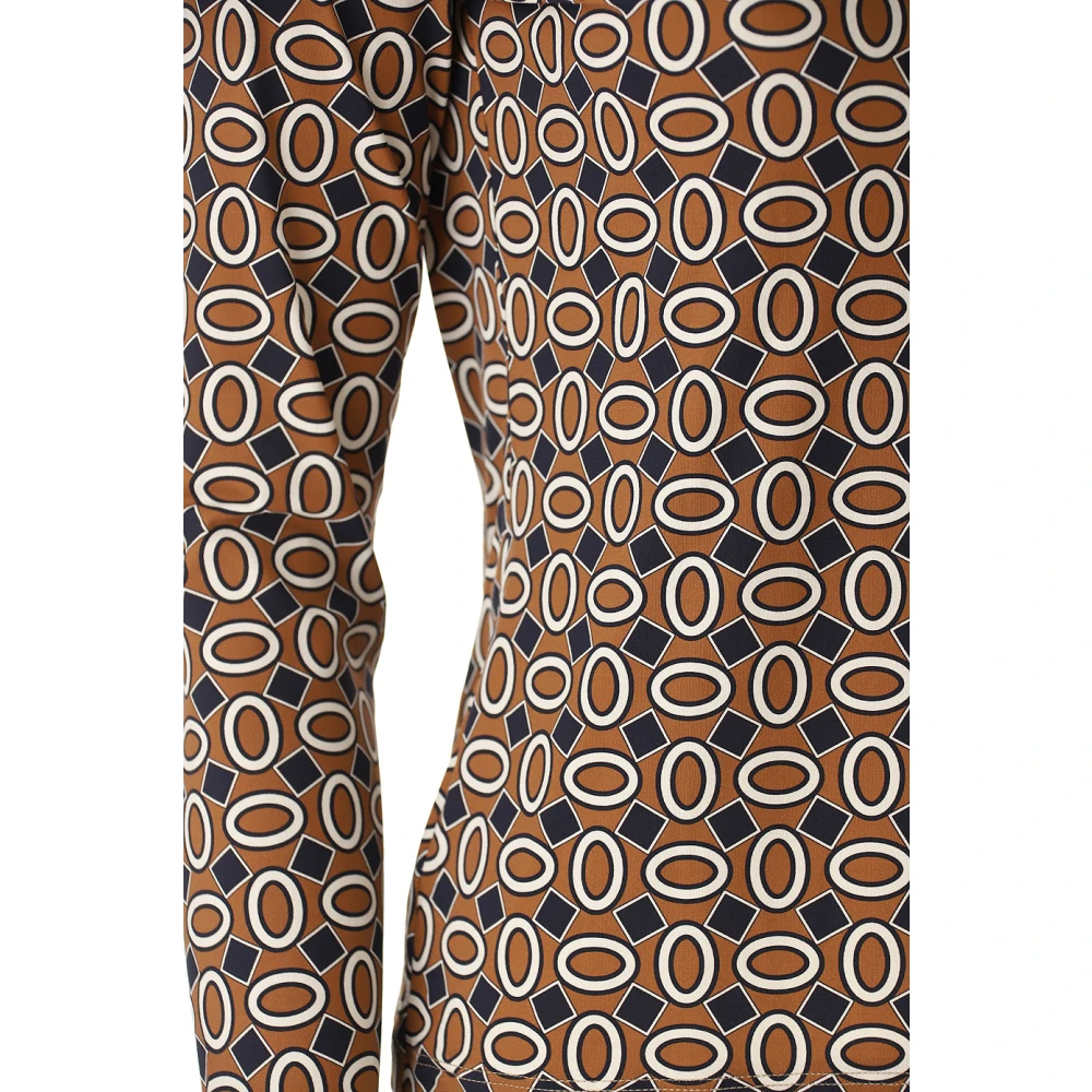 Caliban Stijlvolle Overhemden Collectie Brown Dames