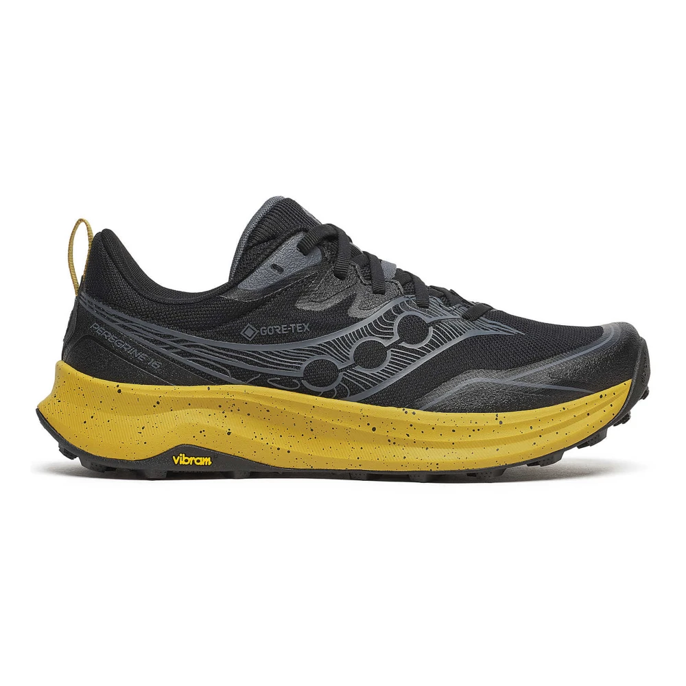 Saucony Peregrine 16 GTX Heren Schoenen Zwart