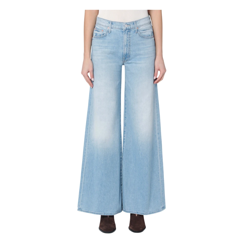 Mother Palazzo Undercover Jeans Blue Dames