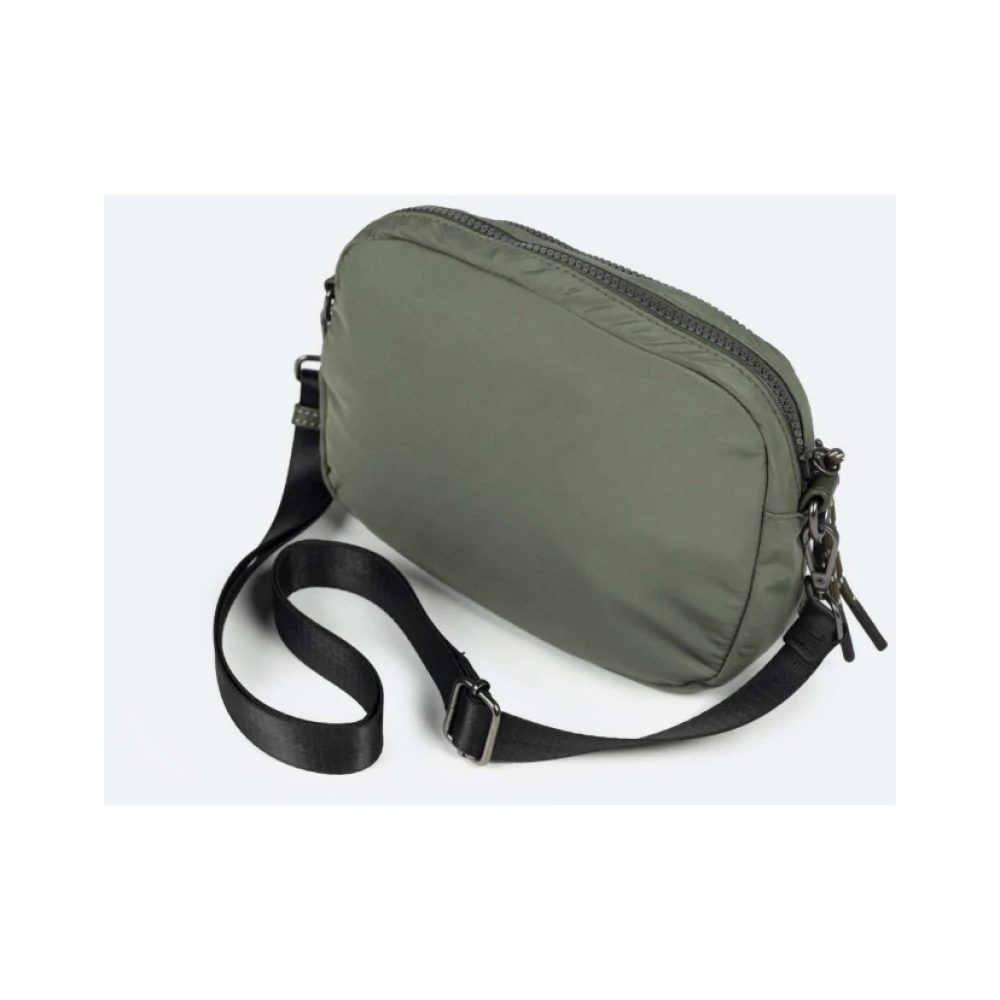 Munich Platte Crossbody Cameratas Green Dames