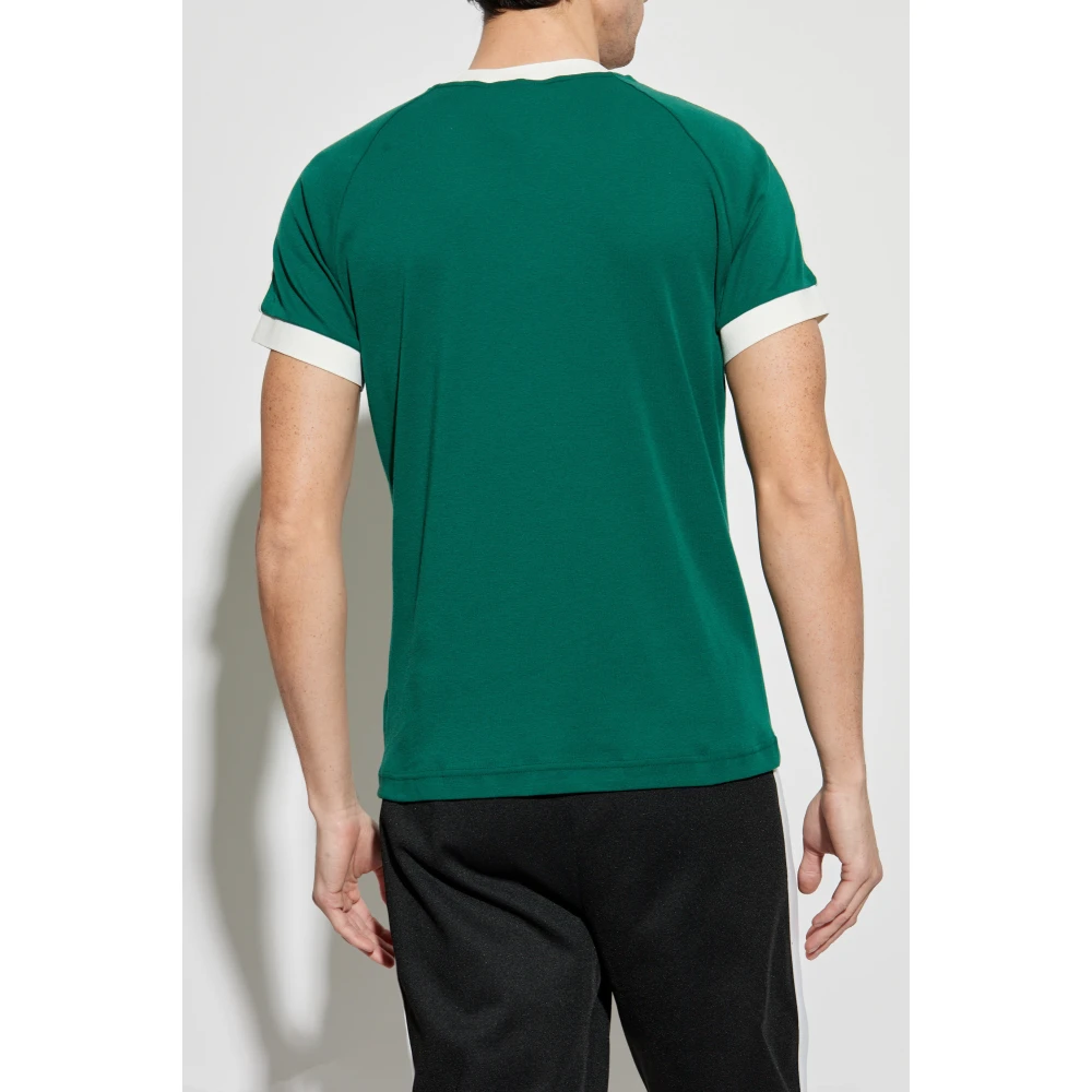 adidas Originals T-shirt met logo-vormige applicatie Green Heren