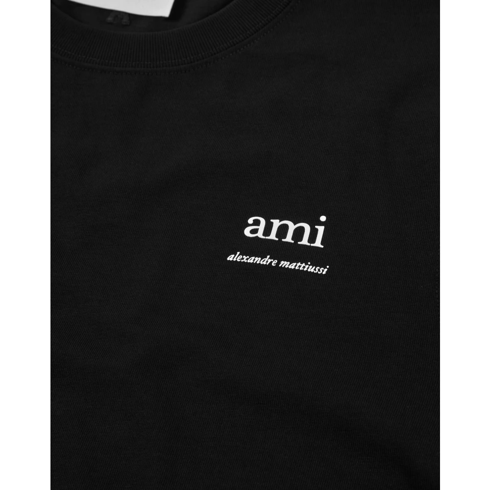 Ami Paris Zwarte Shirts van Alexandre Mattiussi Black Heren