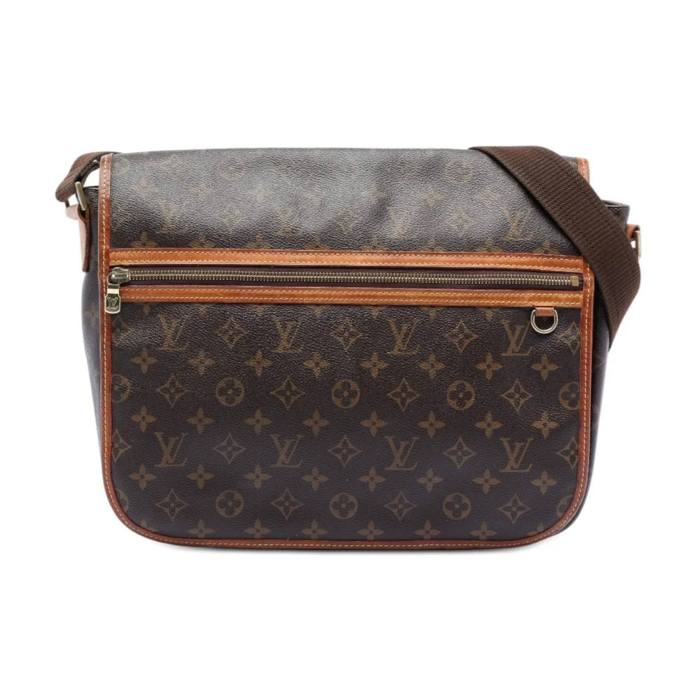 Louis Vuitton Vintage Women's Brown Pre-Owned Vintage Monogram Canvas Messenger Bag