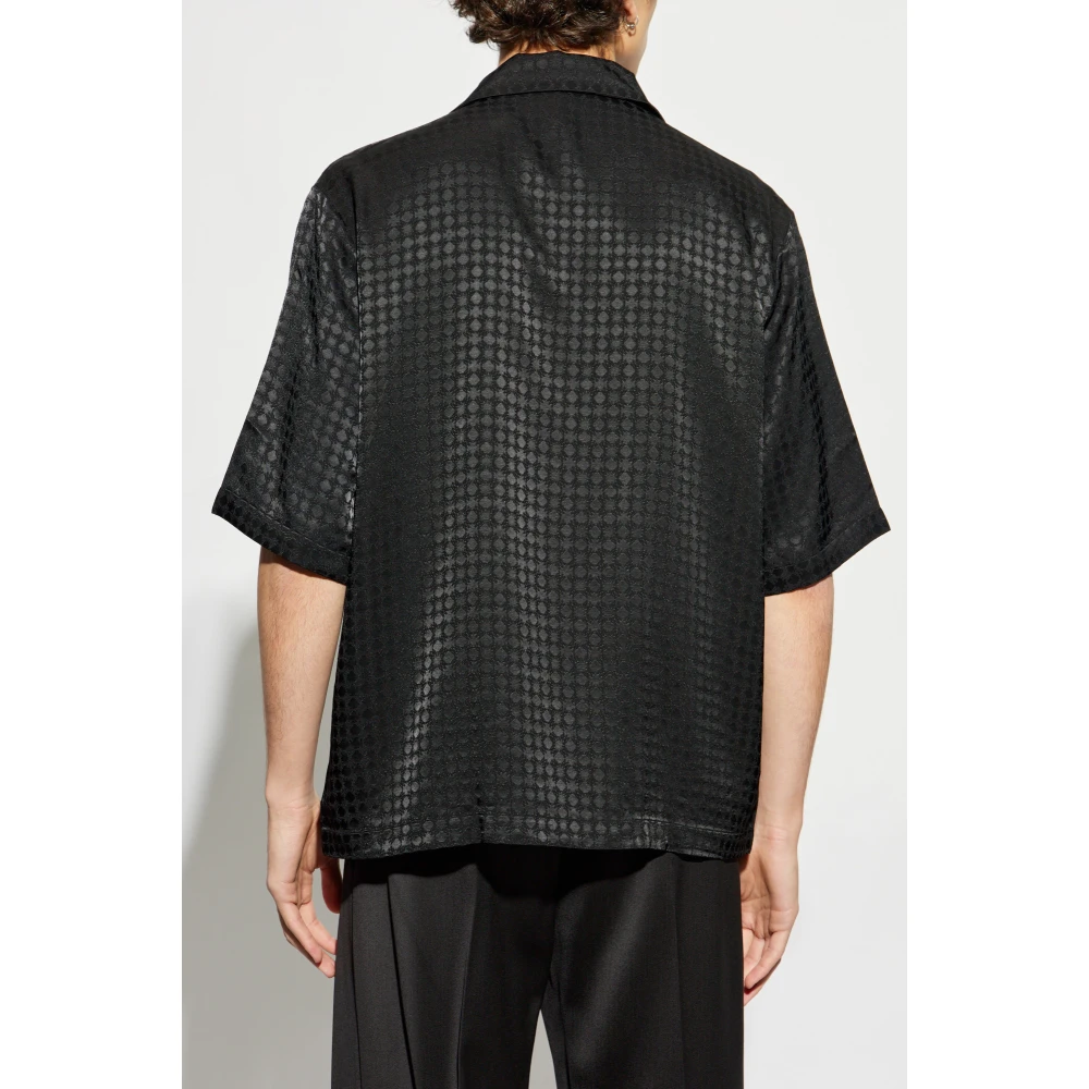 Amiri Shirt met logo Black Heren