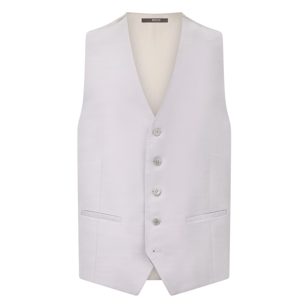 Boggi Milano Hombre Gris Chaquetas, Talla: L
