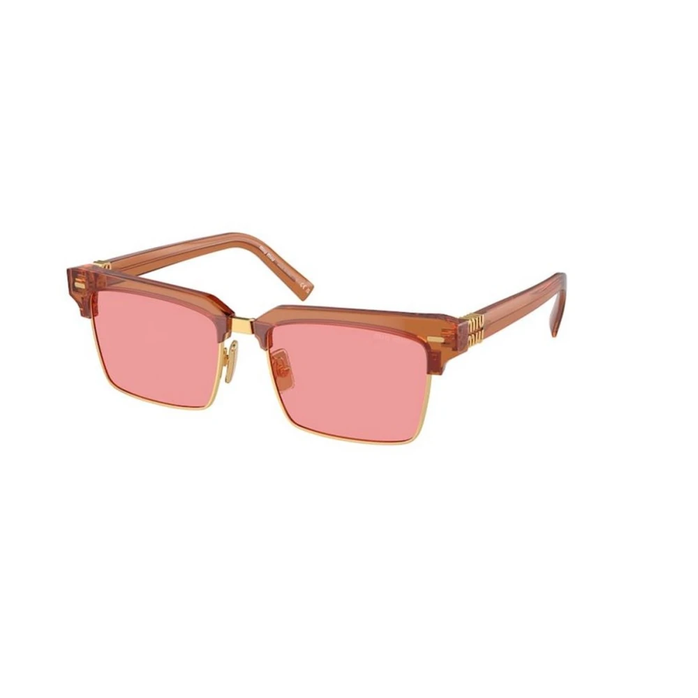 Miu Miu Unisex Brown Authentic Stylish Glasses With Top-Notch Service