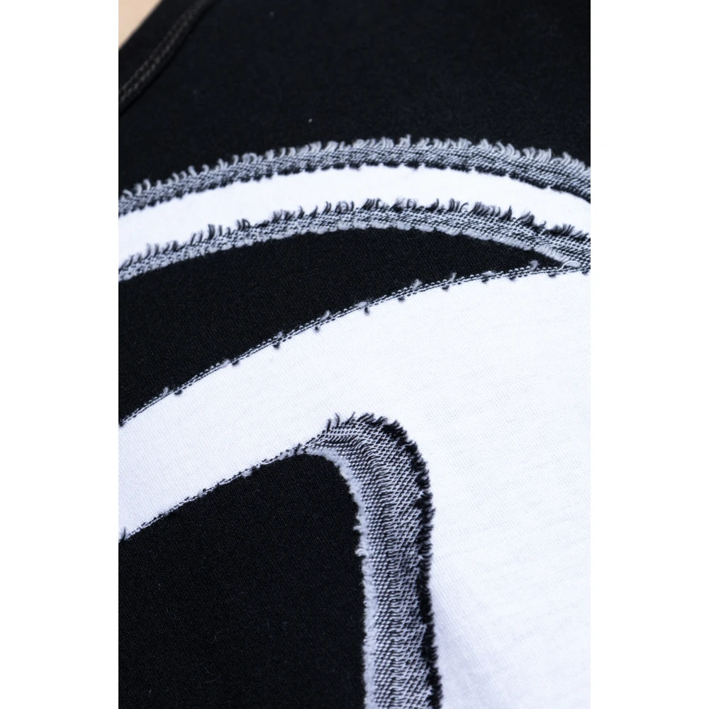 Diesel T-shirt T-Doxt Black Heren
