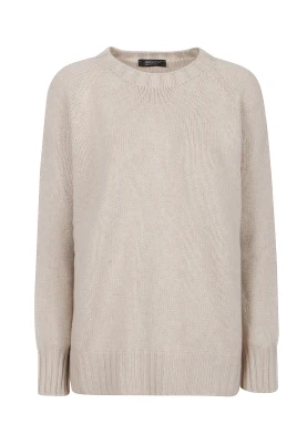Over Round Neck Raglan Sweater